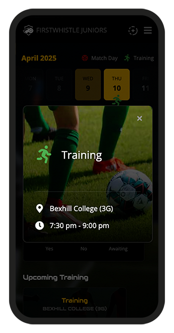 Parents App Interface