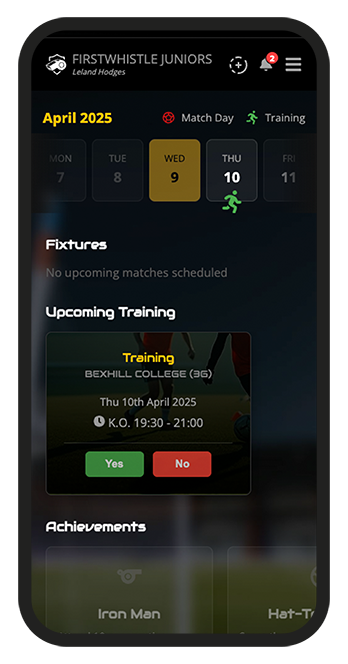 Parents App Interface