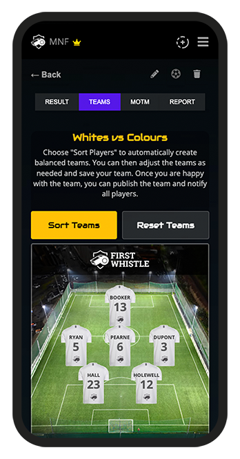 Players App Interface
